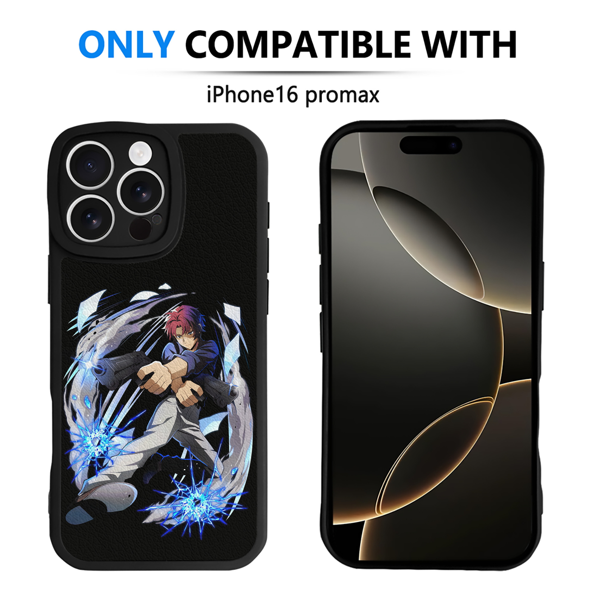 （画像用） 文豪ストレイドッグス Bungo Stray Dogs 【iPhone 16シリーズ対応】シリコンスマホケース（レザー調） 材質：シリコン